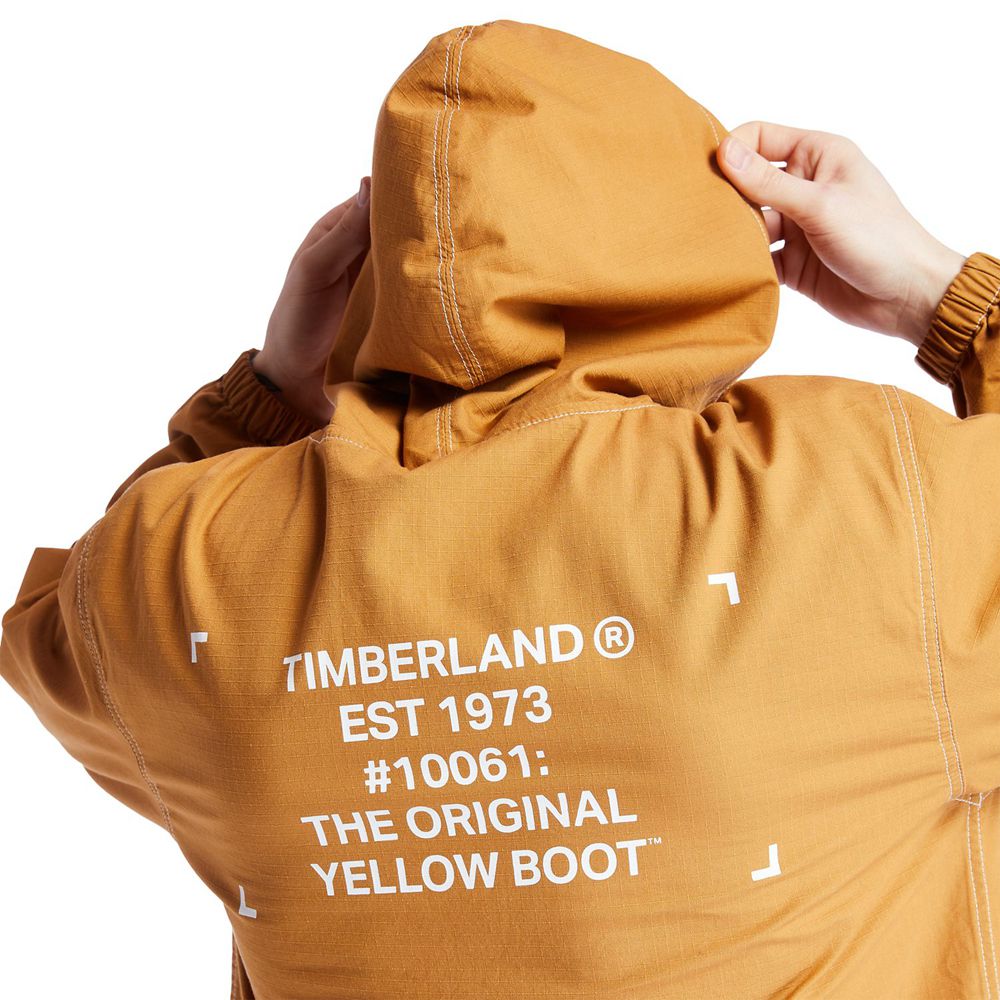 Moletom Masculino - Timberland Workwear Ripstop Hoodie - OUBTK2074 - Marrom